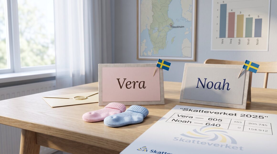 vad är det populäraste namnet i sverige
