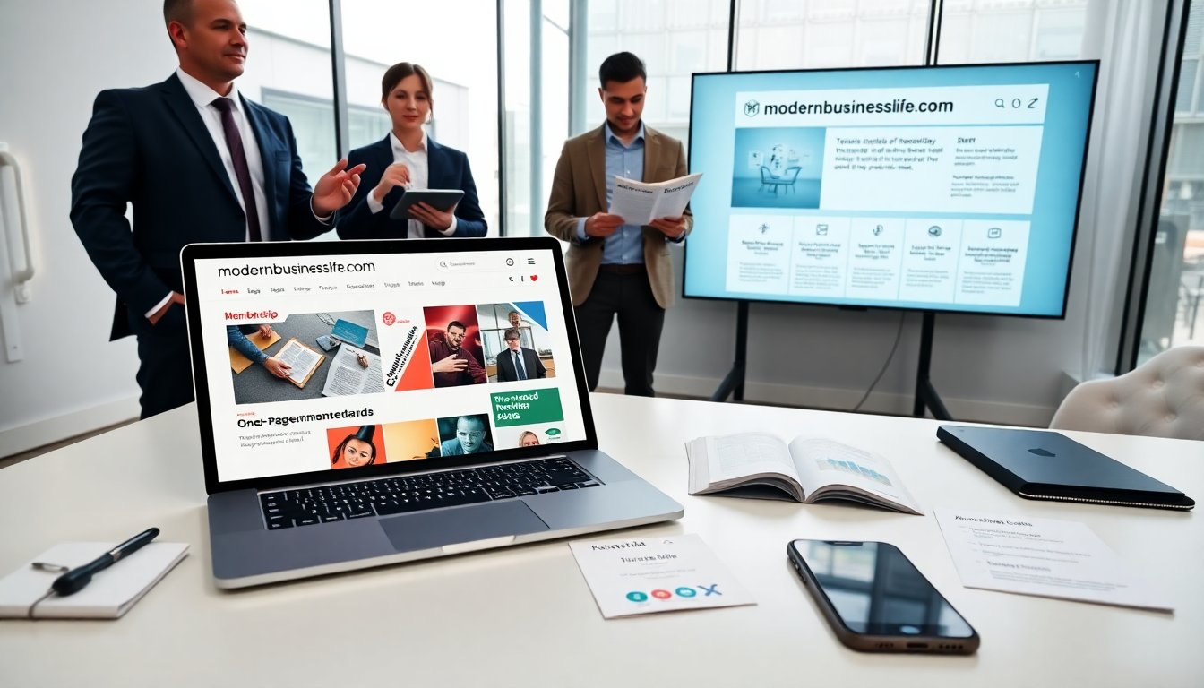 modernbusinesslife.com home
