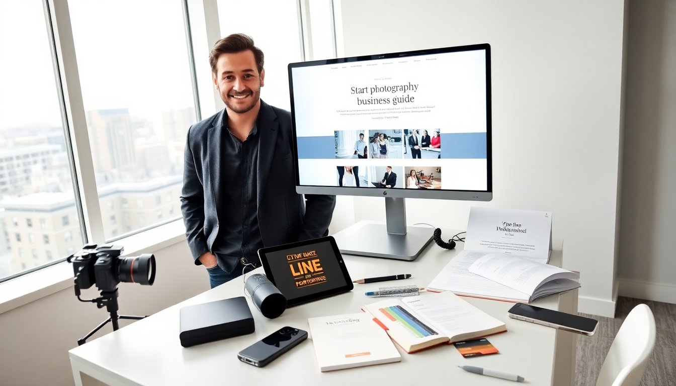 start a photography business guide from modernbusinesslife