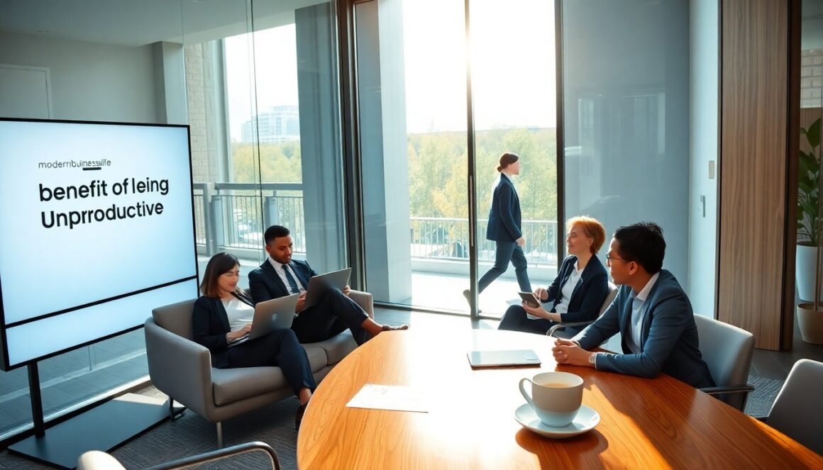 modernbusinesslife benefits of being unproductive