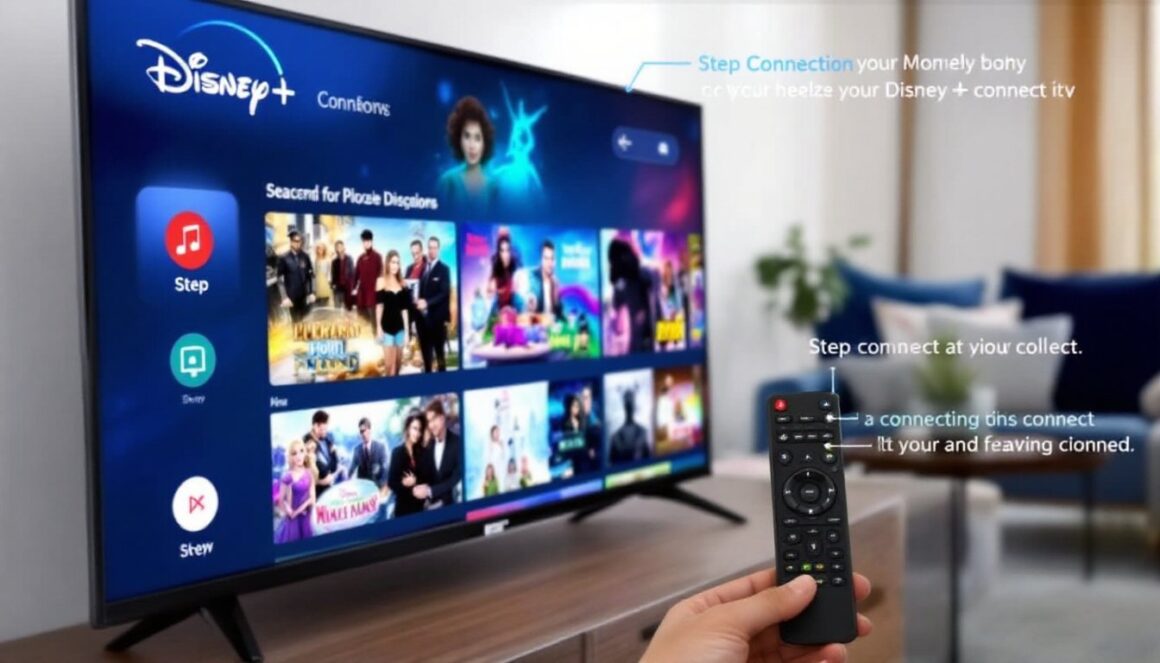 συνδεση disney plus σε smart tv